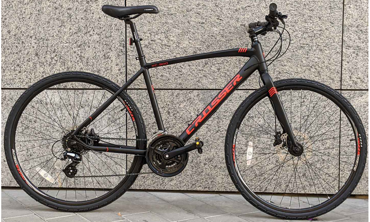 Велосипед Crosser XC 300 28" размер L 2021 black